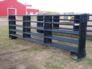Qty Of (11) 15 1/2ft X 5ft Fence Panels **Located Near Redwater, AB**