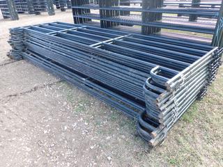 Qty Of (19) 15 1/2ft X 5ft Fence Panels **Located Near Redwater, AB**