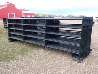 Qty Of (23) 15 1/2ft X 5ft Fence Panels **Located Near Redwater, AB**