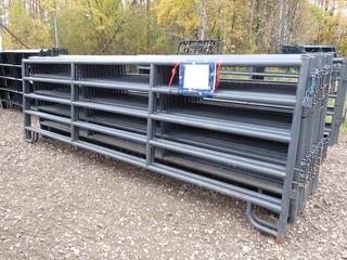 Qty Of (18) 16ft X 5ft Fence Panels **Located Near Redwater, AB**