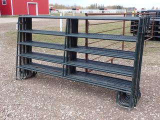 Qty Of (12) 9 1/2ft X 5ft Fence Panels **Located Near Redwater, AB**