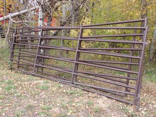 Qty Of (3) 16ft X 5ft Fence Panels **Located Near Redwater, AB**