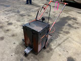 Tar Applicator Cart C/w Heated Pot **Located @ Fort McMurray Airport**