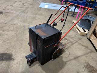 Tar Applicator Cart C/w Heated Pot **Located @ Fort McMurray Airport**