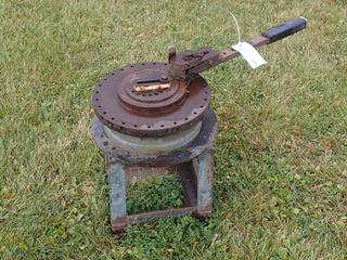 Heavy Duty Manual Bender On Stand **Located @ Edmonton Yard**