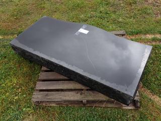 5ft X 26in X 8in Granite Decorative Rock **Located @ Edmonton Yard**
