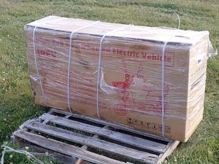 Unused IREV Grey High-End Two Wheeled Electric Vehicle **Located @ Edmonton Yard**