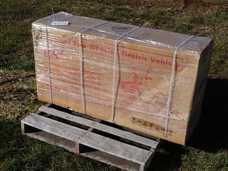 Unused IREV Grey High-End Two Wheeled Electric Vehicle **Located @ Edmonton Yard**
