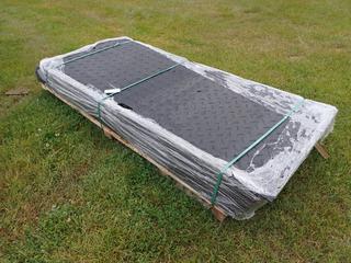 Qty Of (15) 8ft X 41in Rubber Mats **Located @ Edmonton Yard**