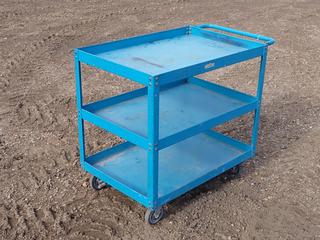 3ft X 2ft X 34in 3-Tier Shop Cart **Located @ Edmonton Yard**