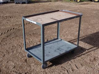 3ft X 2ft X 34in Shop Cart **Located @ Edmonton Yard**