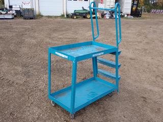 43in X 20in X 37in Shop Cart w/ Built In Ladder **Located @ Edmonton Yard**