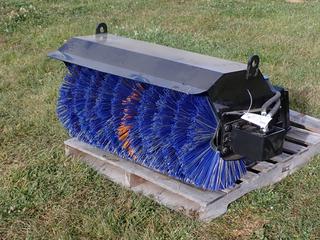 Unused 3ft Sweeper To Fit Mini Skid Steer **Located @ Edmonton Yard**