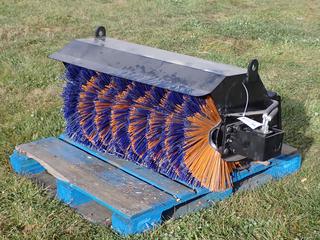 Unused 3ft Sweeper To Fit Mini Skid Steer **Located @ Edmonton Yard**