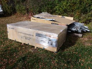 Unused SDLANCH SDL4230TGMS 42ft X 30ft Triple Garage Metal Shed **Located @ Edmonton Yard**