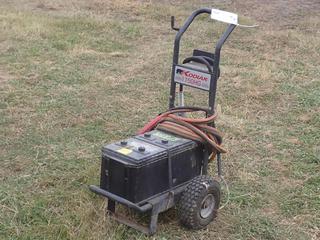 Custom Built Booster Pack c/w Cables, Battery And Cart **Located Near Redwater, AB**