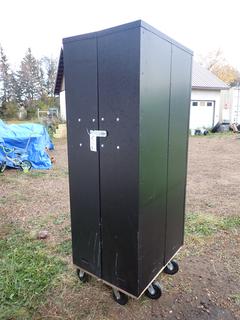 35in X 26in X 80in Bi-Fold Cabinet **Located @ Edmonton Yard**
