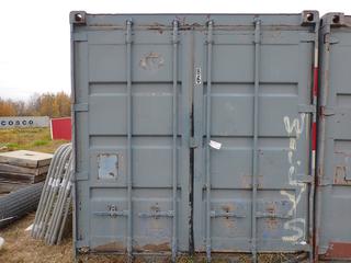 40ft Storage Container. SN NSLU4214149 *Note: Contents Not Included* **Located Near Redwater, AB**