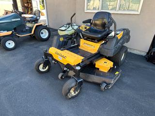 Cub Cadet Z-Force 60in Zero Turn Mower C/w Kohler KT740 25HP Gas Eng, Elec Start. Showing 252.6 Hrs 