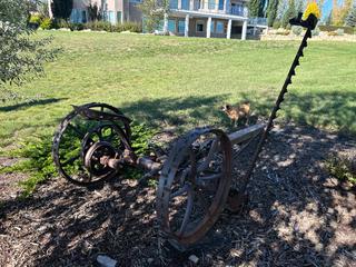 Antique Horse Drawn Siccle Mower