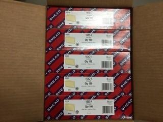 Lot of (500) Manila Legal Size File Folders