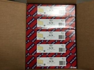 Lot of (500) Manila Legal Size File Folders