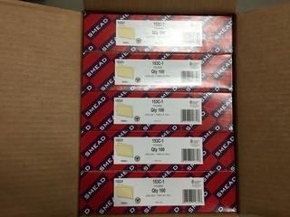 Lot of (500) Manila Legal Size File Folders