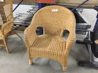 Wicker Club Chair 