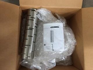 Lot of (3) Satin Nickel Pendant Lights 10"