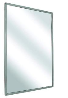 Bradley 780-018360 Float Glass Angle Frame Mirror 18" Width x 36" Height