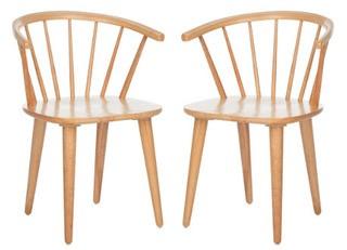 (2) Brigg Solid Wood Dining Chair