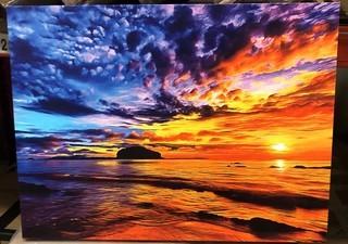 Sunset Pint On Canvas 24x18"