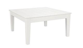 Newport 36 in. Square Plastic Outdoor Coffee Table