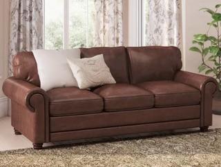 Lambdin Leather Sofa