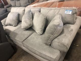 Light Grey Fabric Sofa 