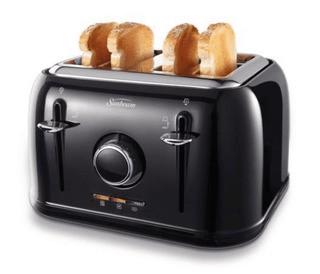 Sunbeam - 4 Slice Toaster - TSSBTR4SCBLC-033