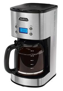 Sunbeam - 12 Cup Stainless Steel Programmable Coffe Maker - 