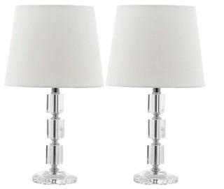 (2) Moriz Cube 15'' Table Lamp