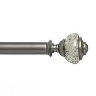 Bali Blinds Mercury Glass Decorative Single Curtain Rod & Hardware Set (SWFA1027_19199324)