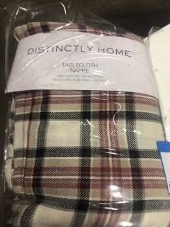 Distinctly Home Tablecloth 60x120"