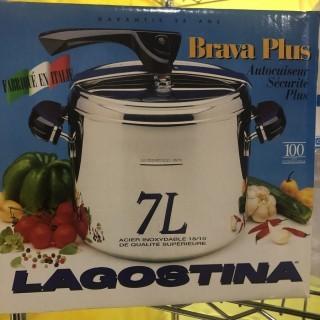 Lagostina Brava Plus 7 L Pressure Cooker