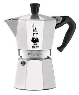 Bialetti 6-Cup Stovetop Espresso Maker, Silver