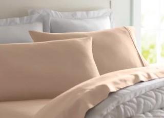 Wayfair Basics 1800 Series 6 Piece Sheet Set,Queen, Stone