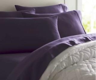 Wayfair Basics 1800 Series 6 Piece Sheet Set,Queen, Eggplant