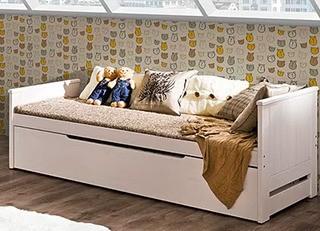 Tomi Twin Platform Bed with Trundle