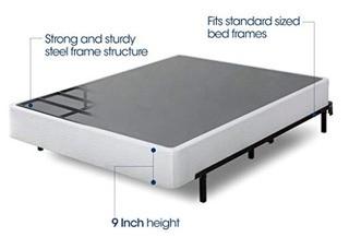 Zinus 9 Inch High Profile Smart Box Spring, Queen