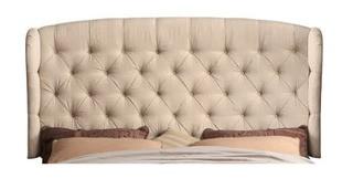 Alton Furniture Cicilia Upholstered Headboard, King Beige