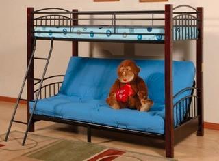 Imelda Twin Over Full Futon Bunk Bed