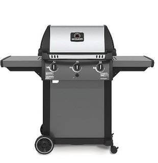 Broil-Mate?3-Burner Pedestal Propane BBQ in Cast Aluminum