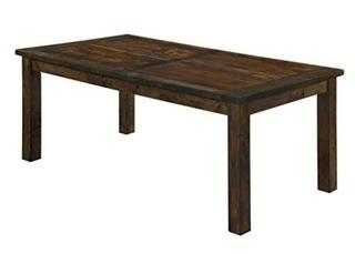 Coaster CO-107041 Dining Table, Rustic Golden Brown